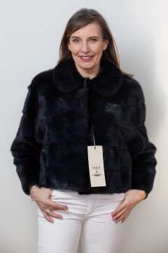 mink short jacket