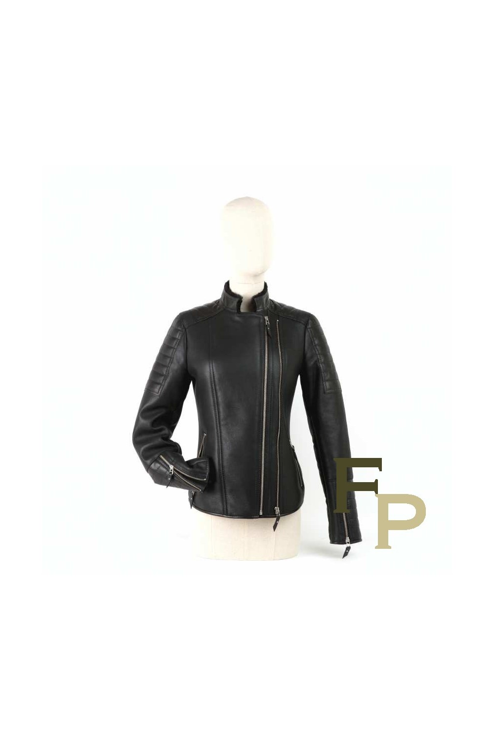 black lamb leather jacket