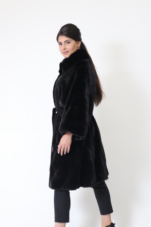 Black gamma hotsell mink coat